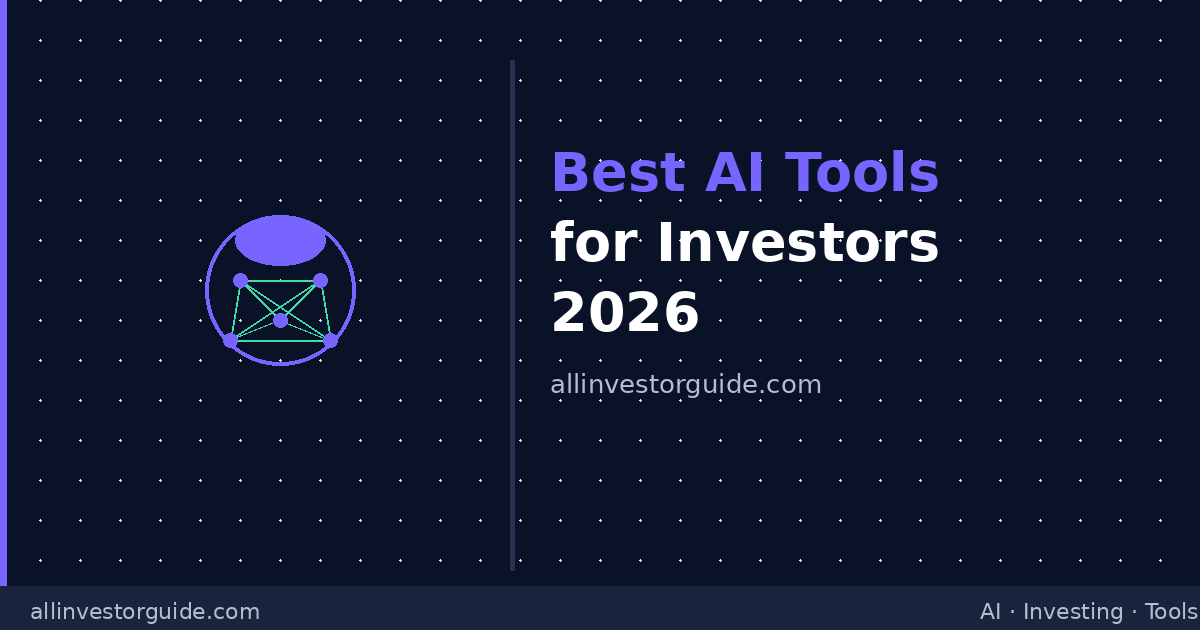 Best AI tools for investors in 2026 — tested and ranked for individual investors