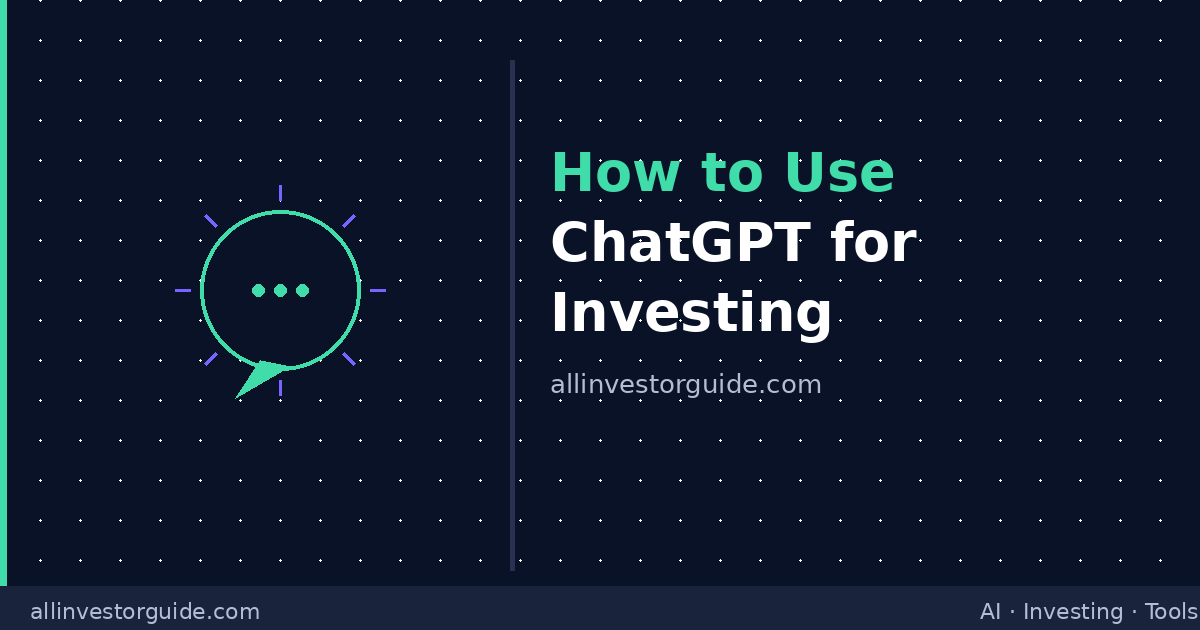 How to use ChatGPT for investing — AI-powered guide for individual investors