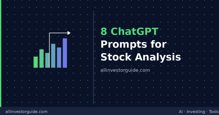 8 ChatGPT Prompts for Stock Analysis That Actually Work