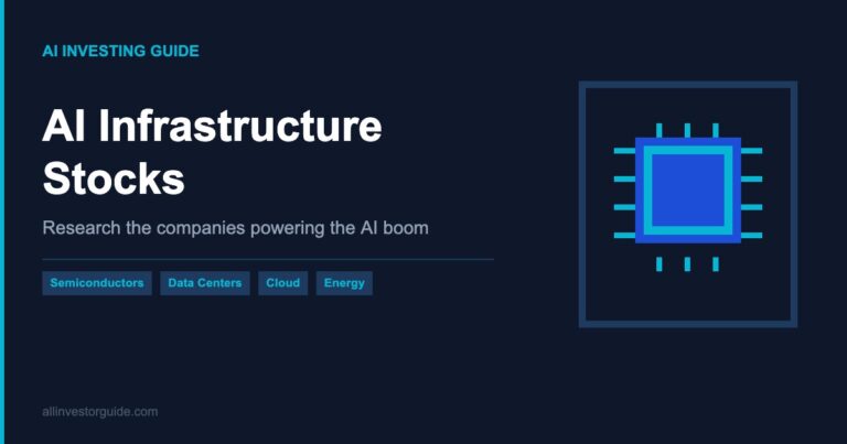 AI infrastructure stocks — research guide for chips, data centers and cloud providers