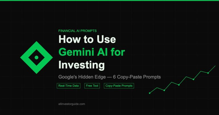 gemini ai for investing guide — All Investor Guide
