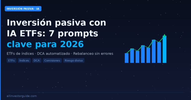 inversión pasiva con IA ETFs